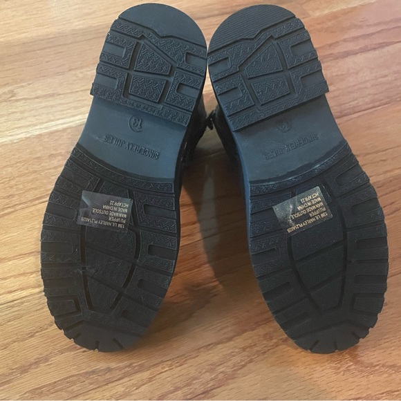 💥 FLASH SALE! 🆕 SINCERELY JULES Girls Lil Harley Combat Boots 13 Youth - Picture 9 of 15